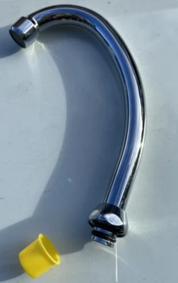 MARKENLOS HU-Rohrauslauf für Stand-Armaturen Armaturenauslauf HU-Auslauf 3/4"x140mm