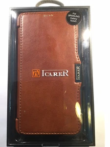 Icarer Original Hülle Für Samsung Galaxy Note 5 Echte Leder Flip Case N920c - Bild 1 von 1