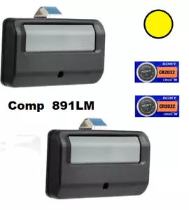 2 per 891LM LiftMaster trasmettitore remoto sicurezza porta garage + 2.0 imparare - Foto 1 di 1