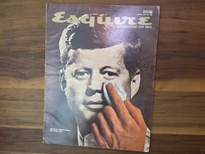 June 1964 Esquire Magazine - Kennedy without tears tribute - Picture 1 of 6