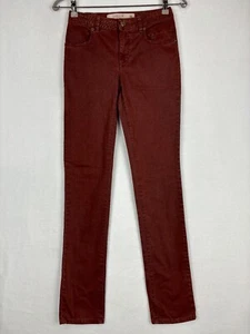 Siviglia Denim Womens Pants Red Brown Jeans - Picture 1 of 12