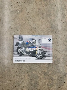 OEM BMW S1000RR Owner's Manual PRINTED 2013 01.41.8.550.327 - Picture 1 of 3