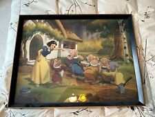 Walt Disney’s Snow White And The Seven Dwarfs Printed Painting Framed and Sealed