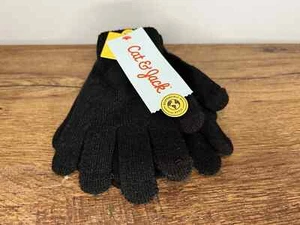 Cat and Jack 3 Pack One Size Fits Most Kid's Gloves ~ NEW - Picture 1 of 2