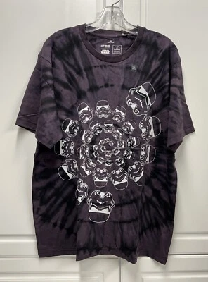 Новый с Ярлыками Uniqlo × Star Wars Tetsu Nishiyama штурмовик черный галстук краситель футболка - XL - Изображение 1 из 4