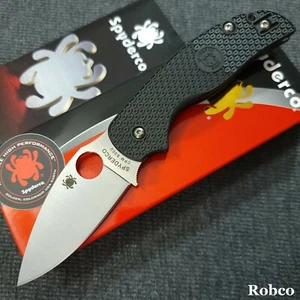 Spyderco Sage 5 Lightweight CPM-S30V Compression Lock Black FRN C123PBK - Picture 1 of 5