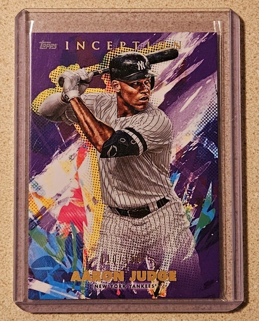 Aaron Judge 2020 Topps Inception SP Purple Parallel #d /150 - Yankees 🔥