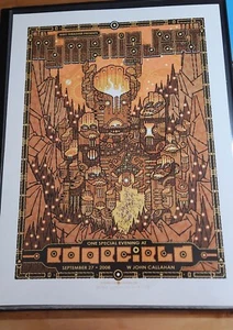 My Morning Jacket Portland 2008 Poster Guy Burwell Edgefield Seattle Troutdale - Picture 1 of 5