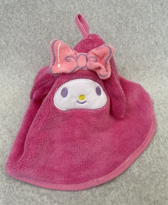 Miniso Sanrio My Melody Hello Kitty Toalla de Mano Felpa Orejas Rosa 17.7x17.7" 2023 - Imagen 1 de 6