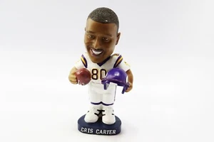 Bobble Dobbles Cris Carter Minnesota Vikings NFL Bobble Head Doll USED - Picture 1 of 4