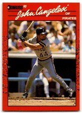 1990 Donruss John Cangelosi Pittsburgh Pirates #565