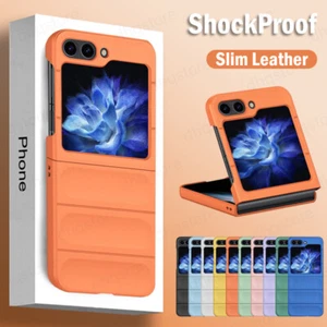 For Samsung Z Flip6 Flip5 Flip4 3 Silicone Soft Folding Case ShockProof Cover - Picture 1 of 23