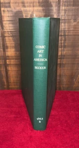 Vintage 1st Printing Collectible Book Comic Art in America by Stephen Becker - Picture 1 of 23