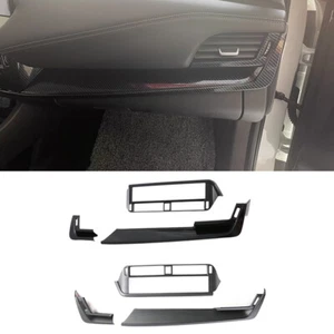 Cubierta de aire acondicionado para consola de fibra de carbono para Nissan Qashqai 2023-2024 - Imagen 1 de 5