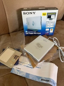 Sony Model MPF88E 2X 2X Speed USB Floppy Disk Drive - Afbeelding 1 van 4