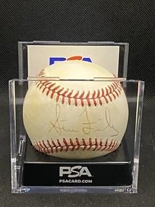 Steve Finley Signed Official American League Baseball PSA COA - Picture 1 of 2