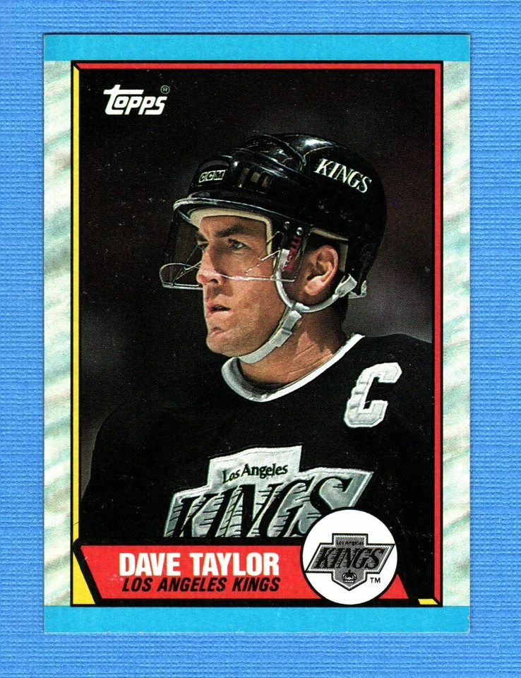 1989-90 Topps #58 Dave Taylor Kings - Image 1 of 1