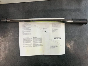 PROTO PRE-SET INTERCHANGEABLE HEAD TORQUE WRENCH ASSEMBLY 45-150 FT-LBS - Picture 1 of 3