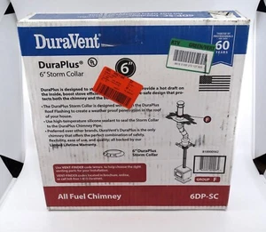 Collar de tormenta DuraVent DuraPlus 6DP-SC, 6" EE. UU. 6DP-SC - Imagen 1 de 1