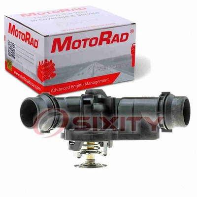 MotoRad Coolant Thermostat Housing Assembly for 2001-2005 BMW 330xi Engine uq - Image 1 of 4