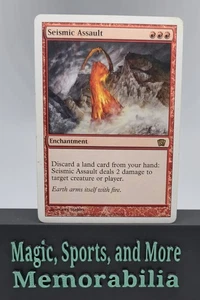 MTG Seismic Assault 8th Edition Regular Rare Magic the Gathering MP - Picture 1 of 2