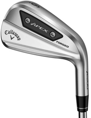 Left Handed Callaway Apex Ai200 4-PW Iron Set Stiff Dynamic Gold 100 Mid VG - Image 1 of 4