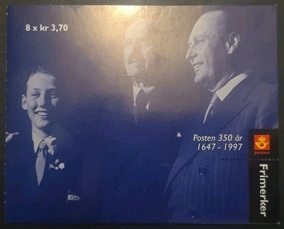 Norway Mi: MH31 International Philatelic Exhibition NORWEX 1997 Booklet MNH - Image 1 of 3