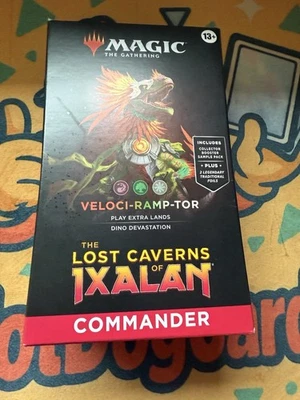 MTG – The Lost Caverns of Ixalan Commander Deck – Veloci-Ramp-Tor - Image 1 of 2