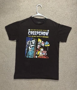 Creepshow Horror Comic T-Shirt Mens Large Black Five Tales Graphic Tee - Picture 1 of 6