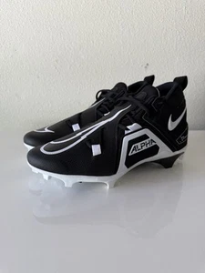 Nike Alpha Menace Pro 3 Mid Football Cleats (Black) US 10 Men’s CT6649-001 - Picture 1 of 9