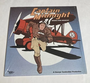 Captain Midnight Original Radio Broadcast (1973) Vinyl LP Story Record VG+ - Picture 1 of 4
