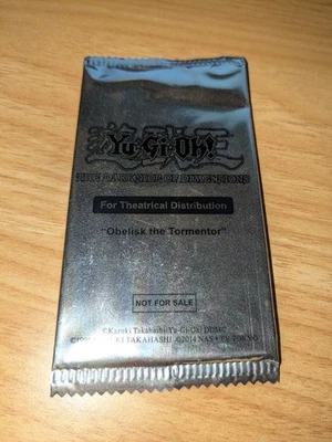 Yugioh Obelisk the Tormentor The Darkside Of Dimensions Movie Card Pack Sealed - Image 1 of 2