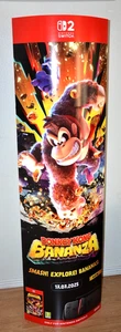 Donkey Kong Bananza - Pantalla Promocional - Tótem Enorme - Standee - Switch 2 Nintendo - Imagen 1 de 4