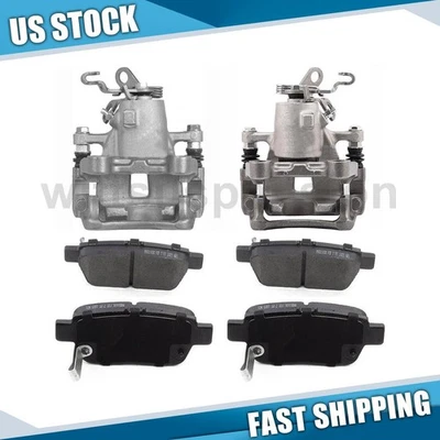 Pinza de freno de disco trasera pastillas de freno para Audi A3 Quattro 2006-2008 Foto 1 de 4