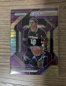 2024 Prizm Draft Picks CODY WILLIAMS New Recruits Rookie Purple Pulsar /55 - Picture 1 of 2