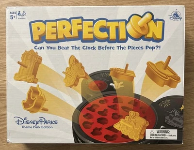 **100% COMPLETE & WORKS** Disney Parks Perfection Game Theme Park Edition 2019 - Image 1 of 4