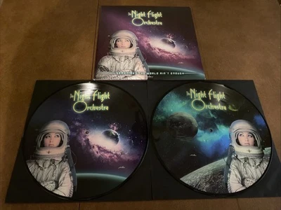 THE NIGHT FLIGHT ORCHESTRA - SOMETIMES THE WORLD AIN'T ENOUGH, PICTURE DISC 2LP - Image 1 of 4