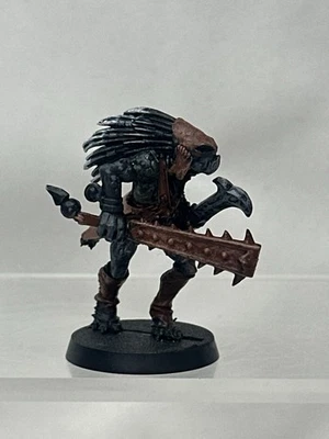 Warhammer 40k Kroot Shaper with Kroot Club Tau Empire Metal 2001 Edition OOP - Bild 1 von 4