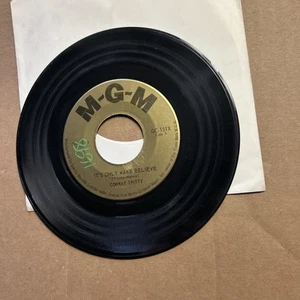 Conway Twitty It's Only Make-Believe/Lonely Blue Boy Mgm Gold Label 45 - Picture 1 of 2