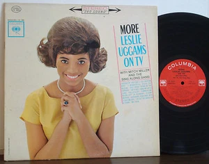 LESLIE UGGAMS & MITCH MILLER GANG "More on TV" 1962 COLUMBIA 360 SOUND STEREO LP - Picture 1 of 5