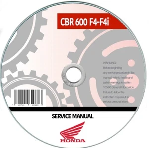 Honda CBR 600 F4 & F4i (1999-2003) Manual De Taller En CD - Imagen 1 de 5