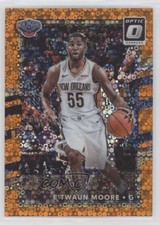 2017-18 Panini Donruss Optic Fast Break Orange Prizm /193 E'Twaun Moore #95