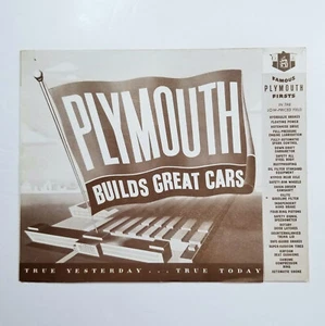 1949 Plymouth costruisce grandi auto pieghevoli auto d'epoca - Foto 1 di 11