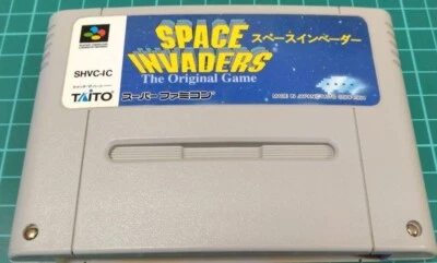 SPACE INVADERS SNES SFC Nintendo Super Famicom Japanese Version - Image 1 of 2