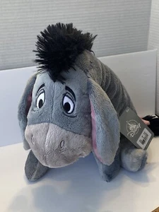 Plush Disney Eeyore Stuffed Animal with Detachable Tail New with Tags 14” - Picture 1 of 11