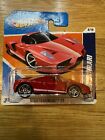 2011 Hot Wheels 1:64 Enzo Ferrari in Red With White Stripes On Short Card.