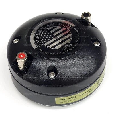 Драйвер Eminence ASD:1001B Bolt-on HF титановый 2 болта 8 Ом ASD1001B - Изображение 1 из 4