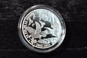 FRANKREICH 2018 WWI VICTORY #1776 1818 10 EURO PROOF mit COA - Bild 1 von 17