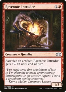 RAVENOUS INTRUDER X 4 N/M DOUBLE MASTERS MAGIC THE GATHERING - Picture 1 of 1