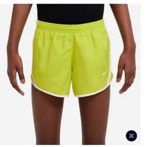 Nike Big Kids' Dri-FIT Breezy High-Waisted Training Shorts Size L -CACTUS GREEN - Picture 1 of 2